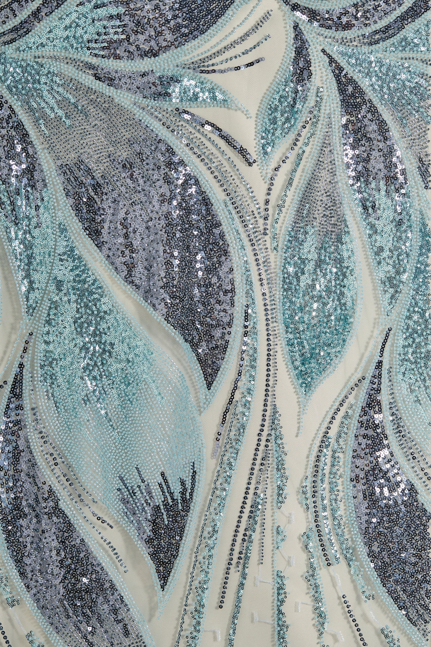 FT25-052B-blue embroidered fabric