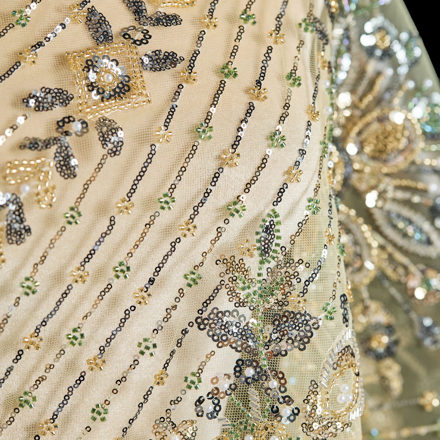 FT25-082-Floral embroidery fabric