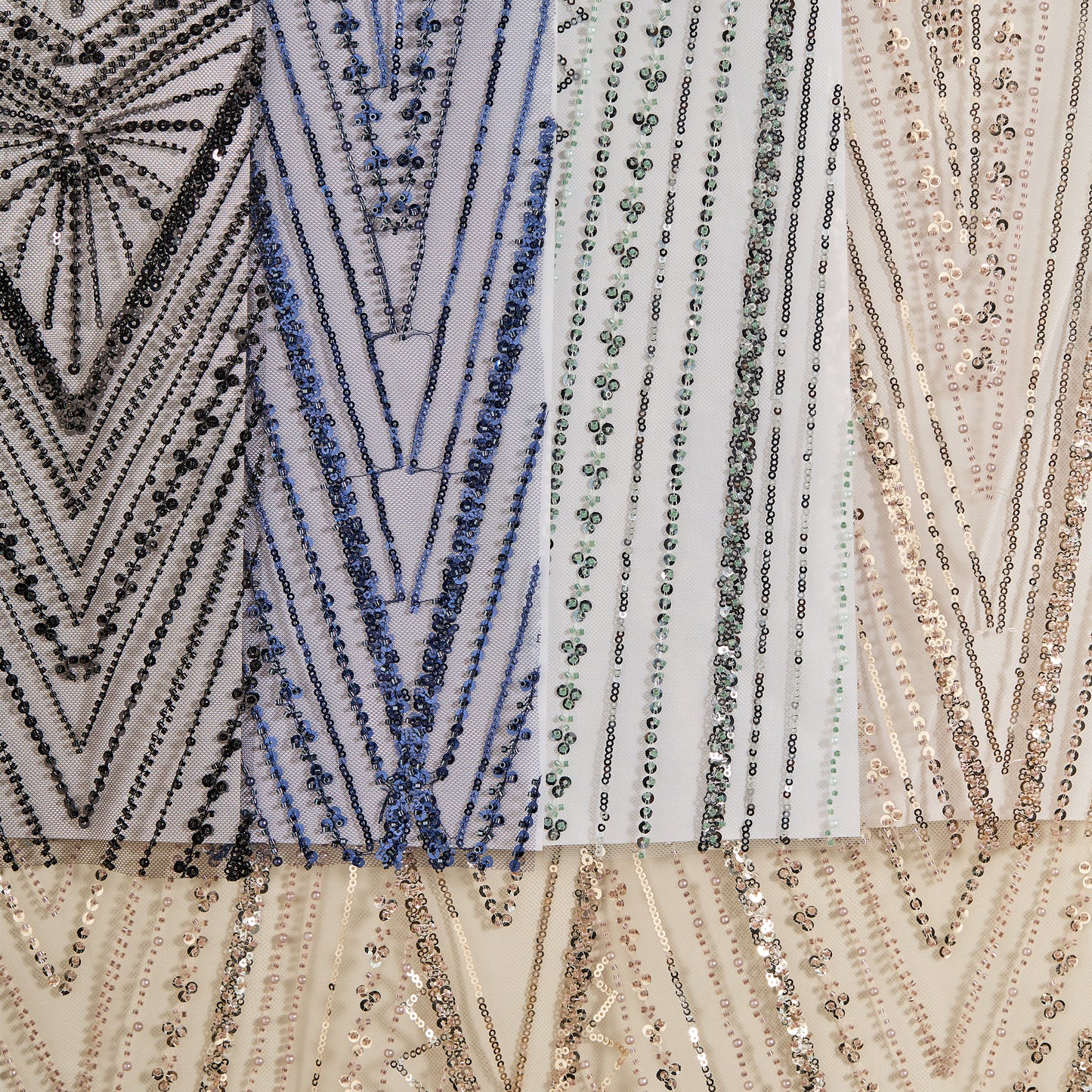 FT25-137-Four colors embroidery fabric
