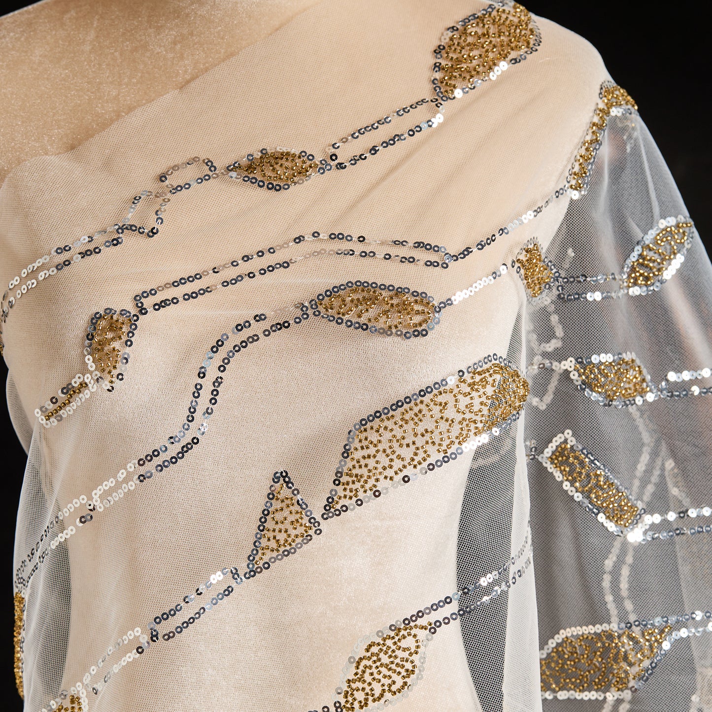 FT25-149-Fun pattern embroidered fabric