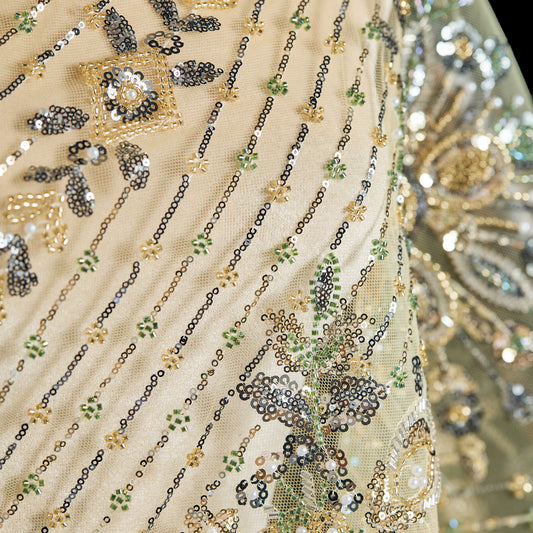 FT25-082-Floral embroidery fabric