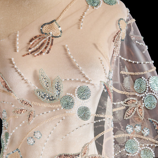 FT25-244-Colorful embroidered fabric
