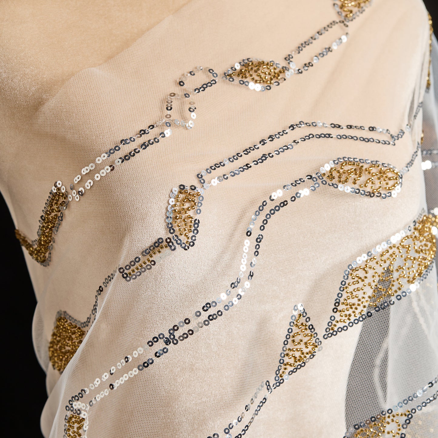 FT25-149-Fun pattern embroidered fabric