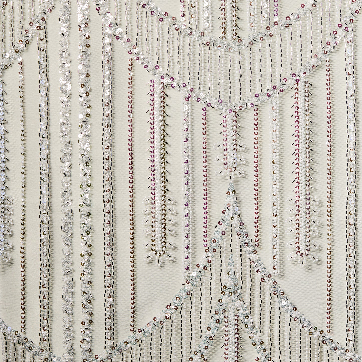 LY23-508-White line embroidered fabric