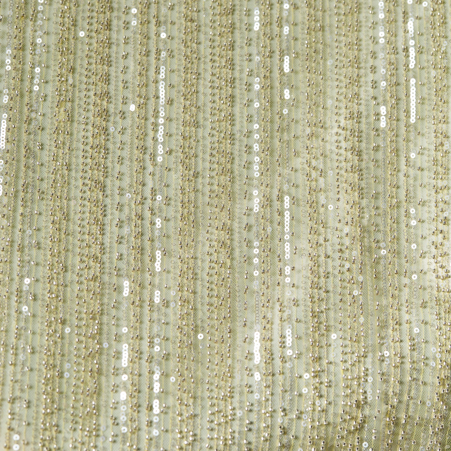 FT25-302-Gold sequined textile